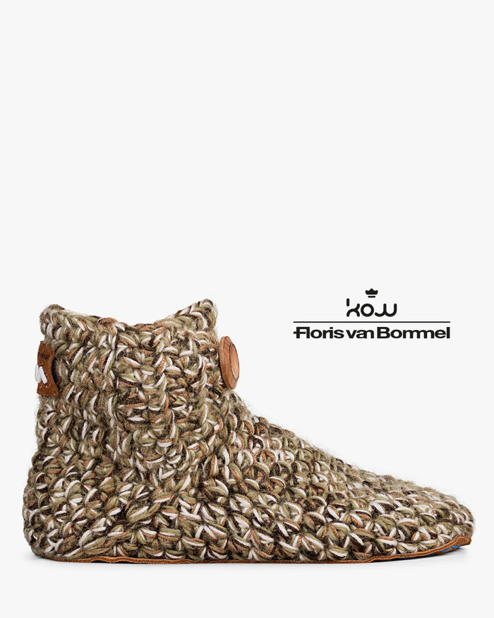 Kingdom Of Wow sloffen lichtbruin