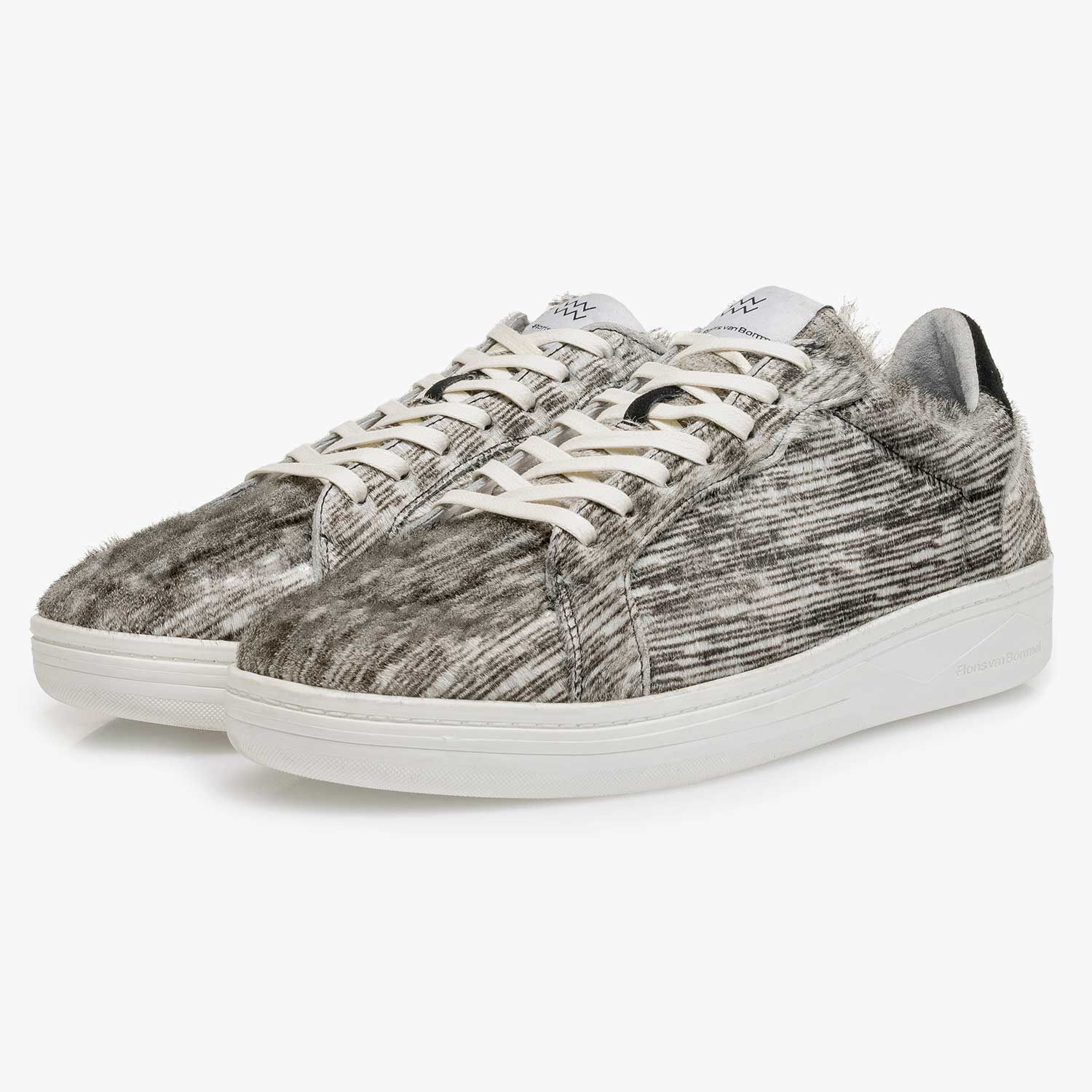 Off white pony hair sneaker 13256 00 Floris van Bommel