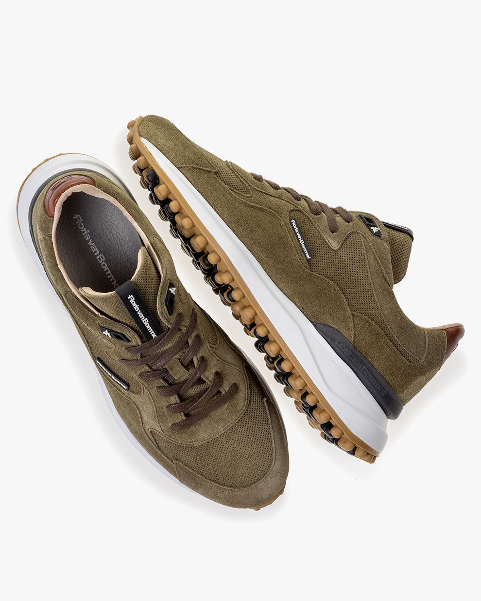 Floris van 2025 bommel sneakers groen