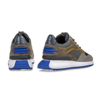 Sneaker su&egrave;de groen