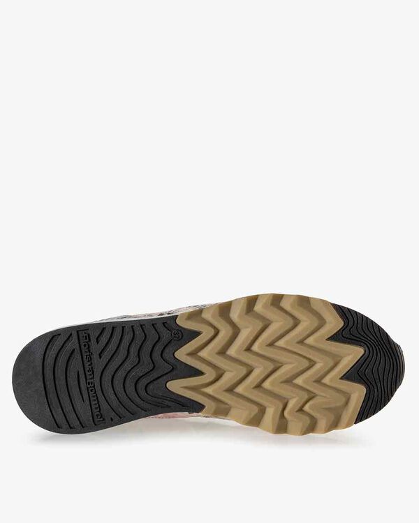 Nineti printed leather pink