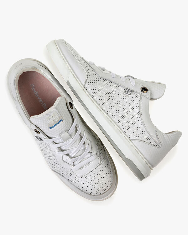 Sneaker wit kalfsleer