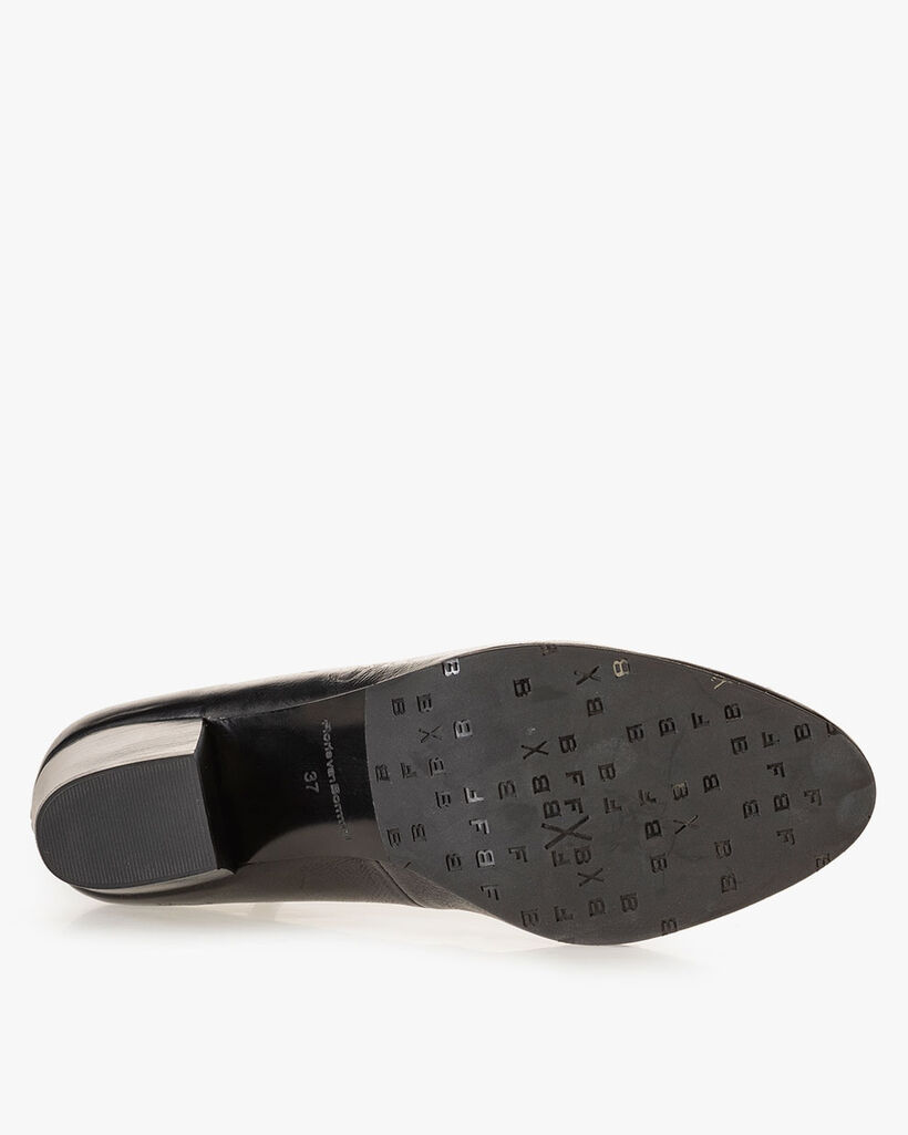 Pumps nappaleer zwart