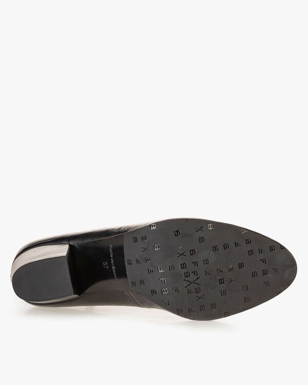 Pumps nappaleer zwart