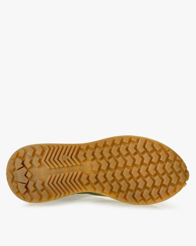 Sneaker textiel groen