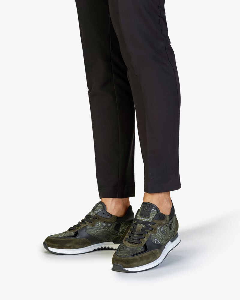 Sneaker suede green