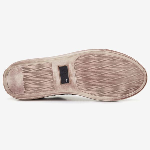 Floris van Bommel bruine snakeprint heren sneaker