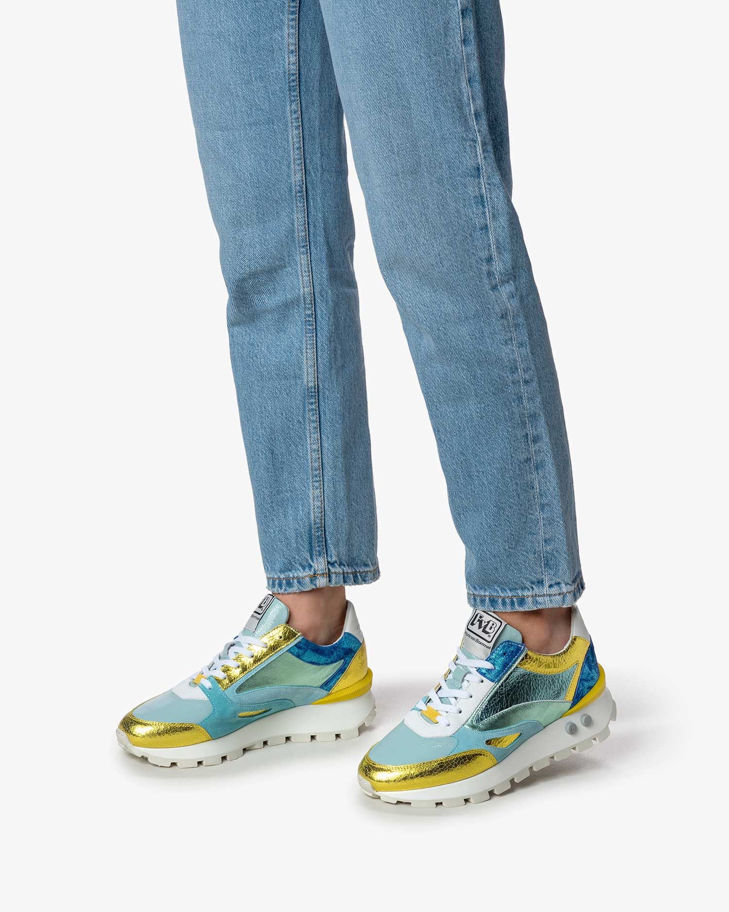 Floris van bommel sneakers geel online