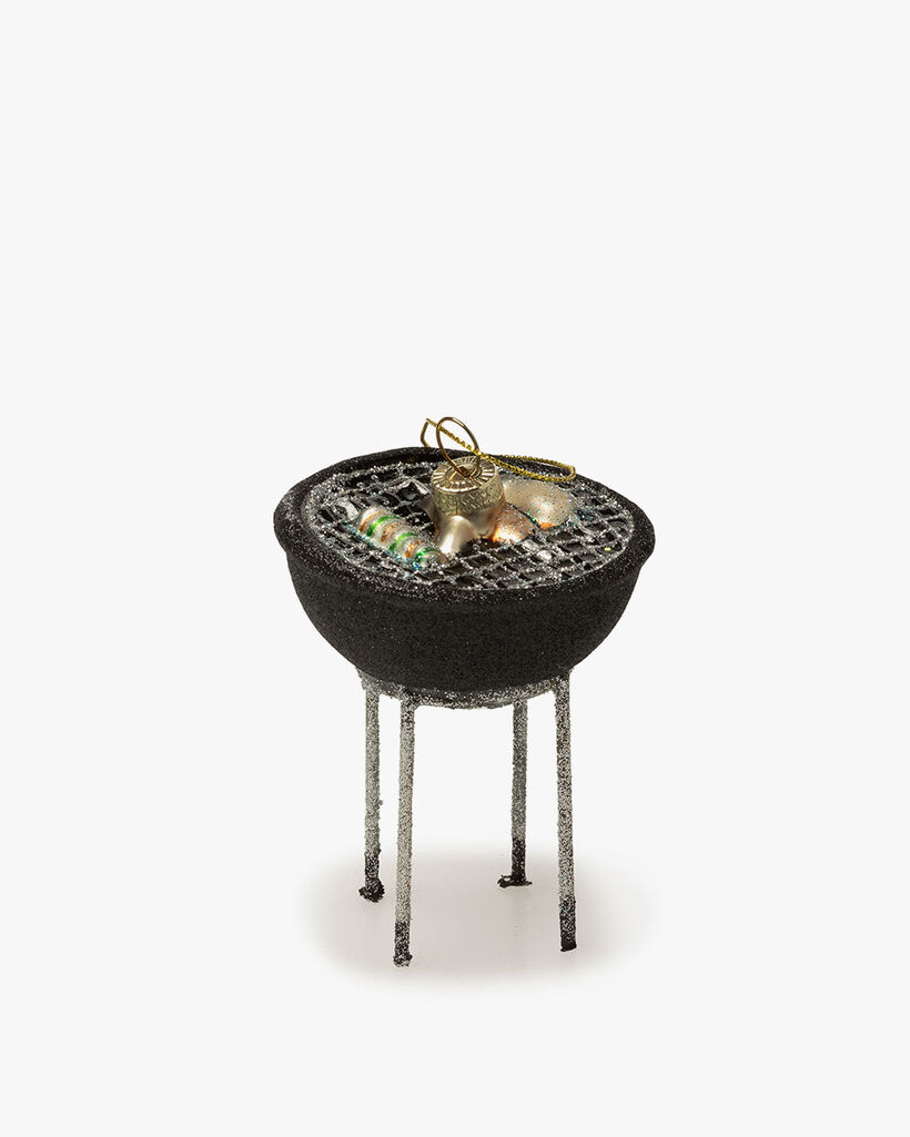 Giftbox Christmas baubles 'BBQ-Time'