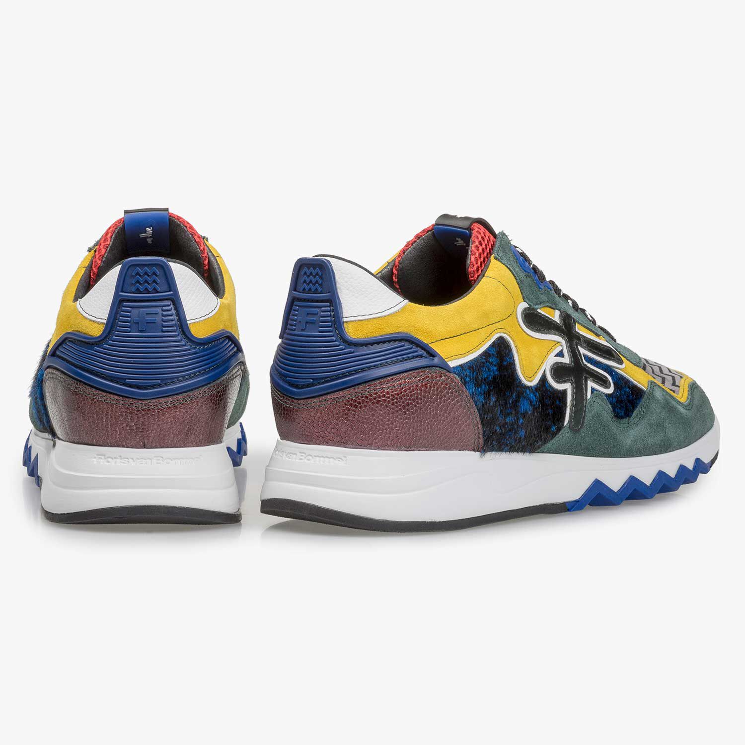 Premium multi coloured sneaker 16194 02 Floris van Bommel Official