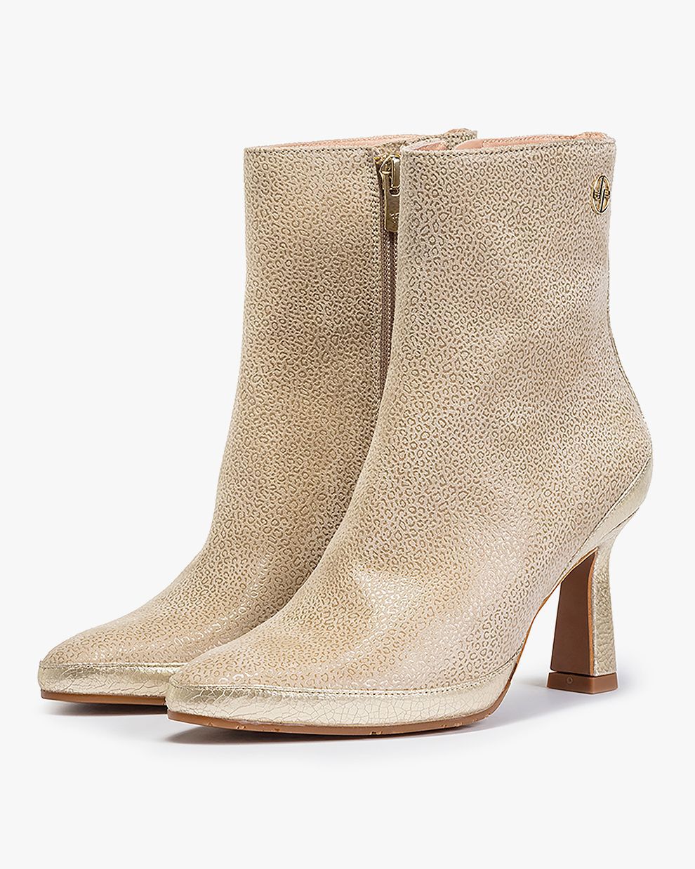 Enkellaarsjes dames Saxi 01.10 Naturel Floris van Bommel Official