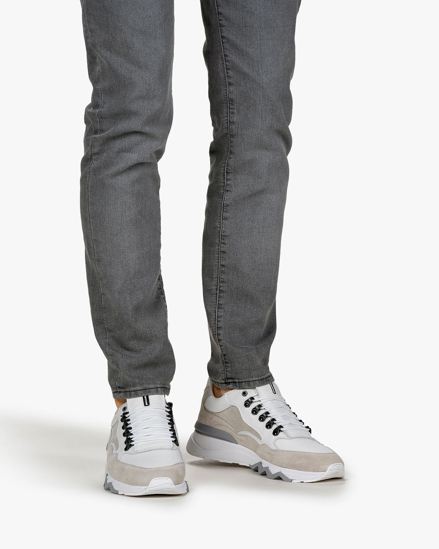 Van bommel sneakers heren wit 2025