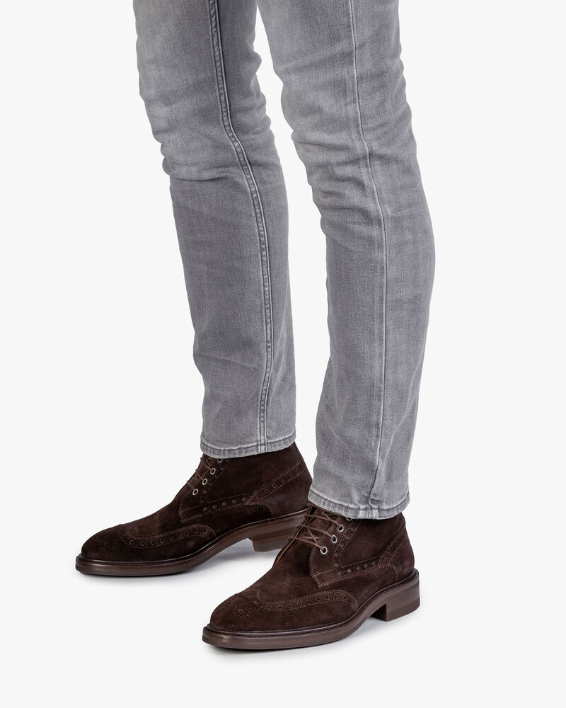 Boot su&egrave;de bruin