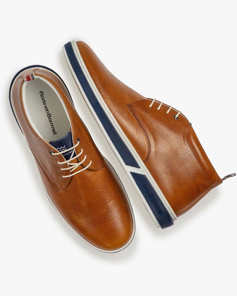 Kalfsleren veterboot cognac