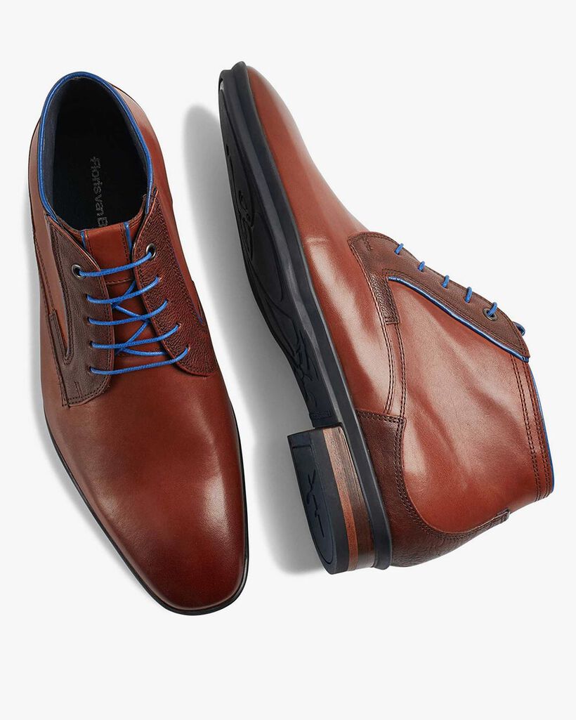 Veterboot kalfsleer cognac