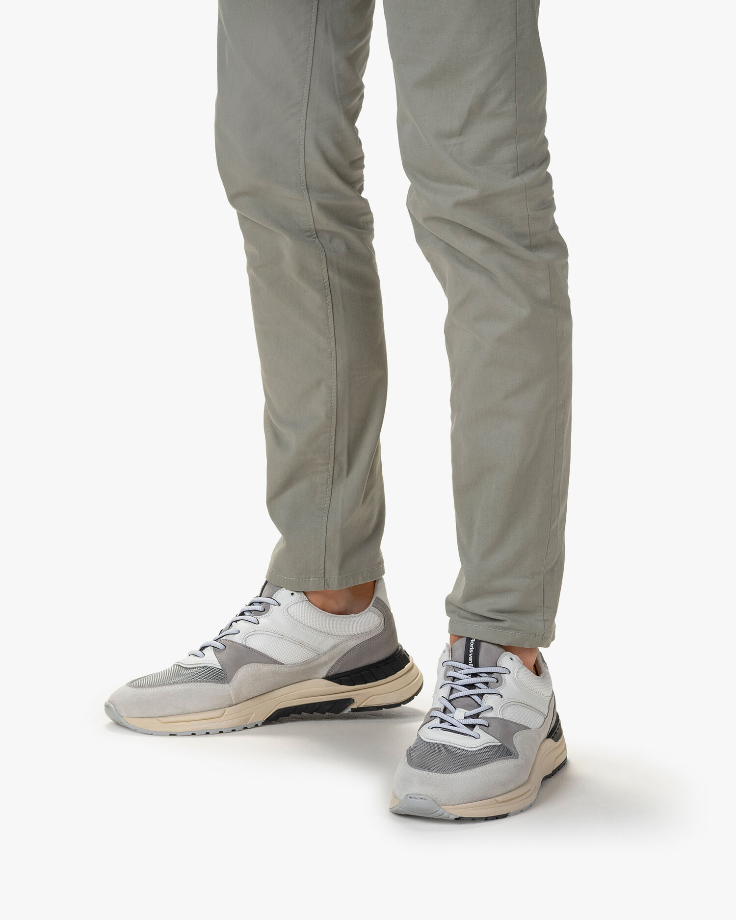 Sneaker kalfsleer wit SFM-10121-60-01 | Floris van Bommel Official®
