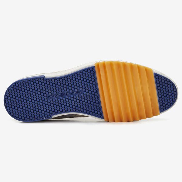 Floris van Bommel blauwe snakeprint heren sneakerboot