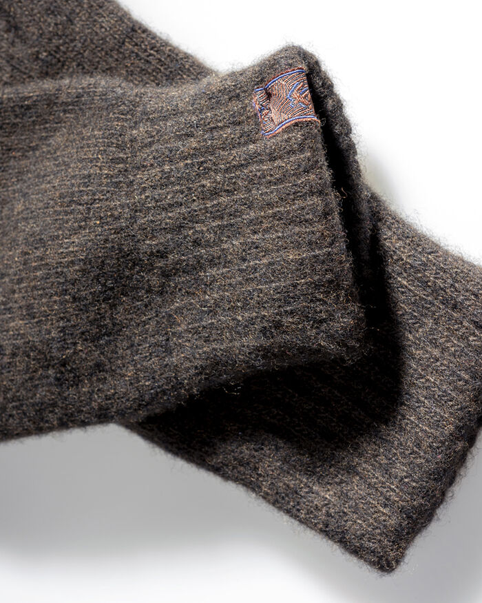 Handschoenen wol bruin