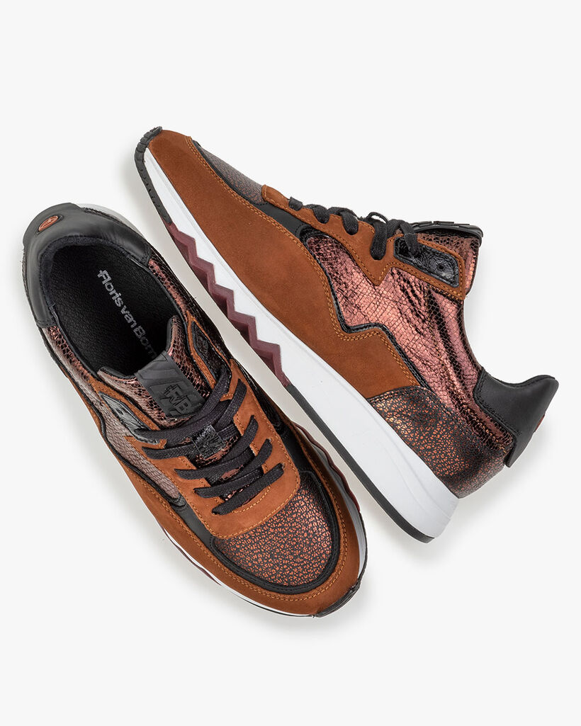 Nineti nubuckleer bruin