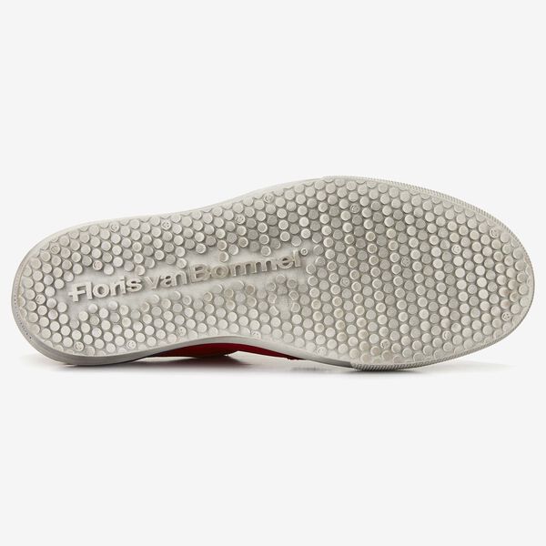 Floris van Bommel red leather men's sneaker