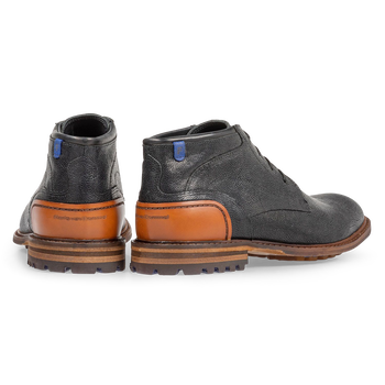 Crepi boot black with print