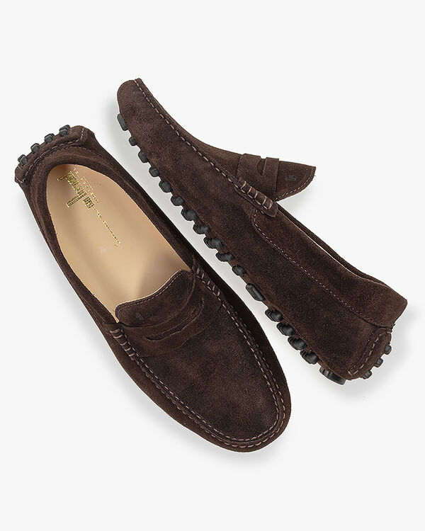 Leren mocassin Van Bommel