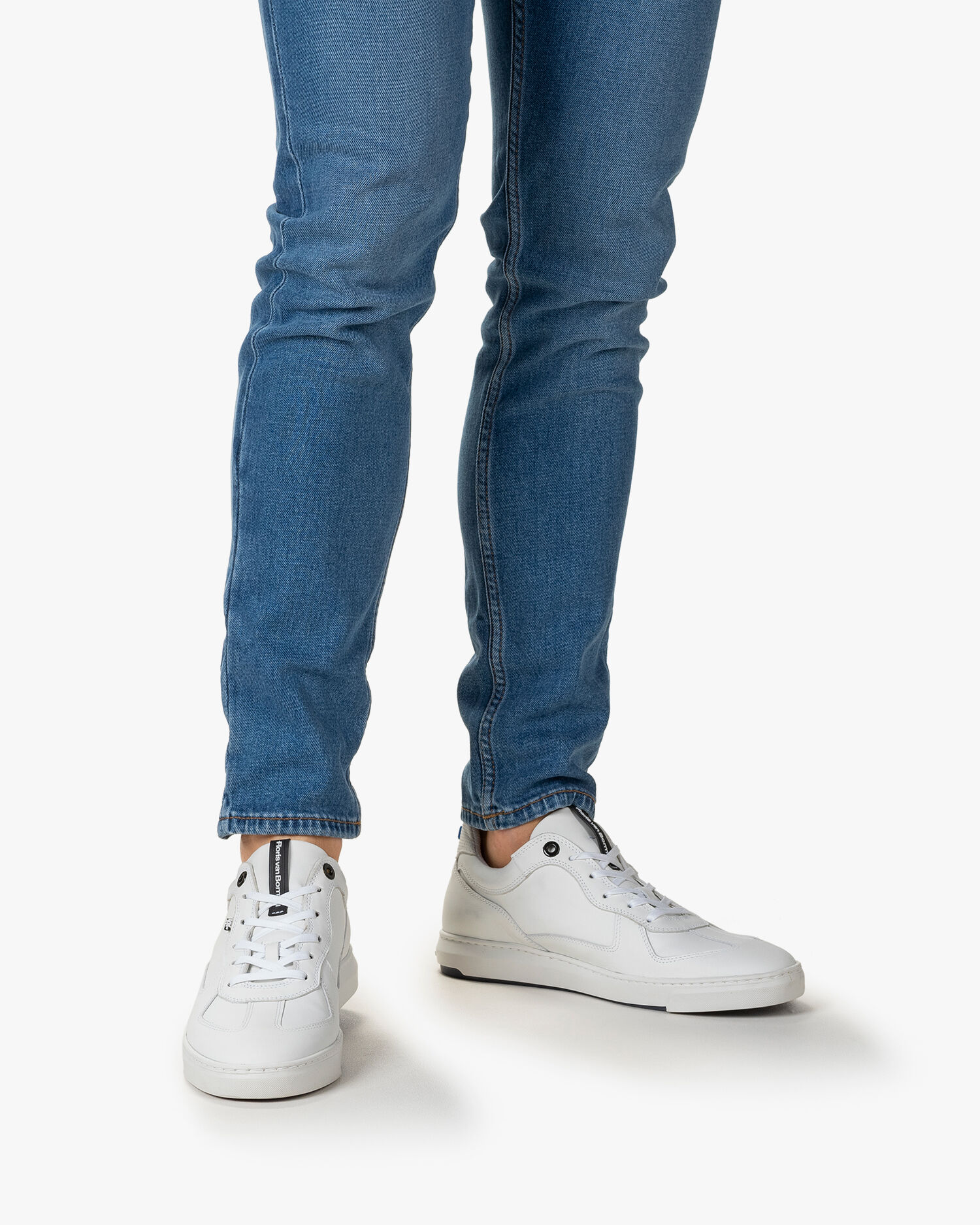 Bulki sneaker wit leer SFM-10064-60-01 | Floris van Bommel®