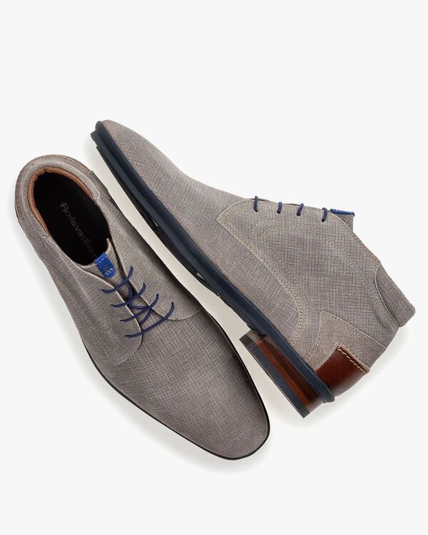 Boot geprint su&egrave;de grijs