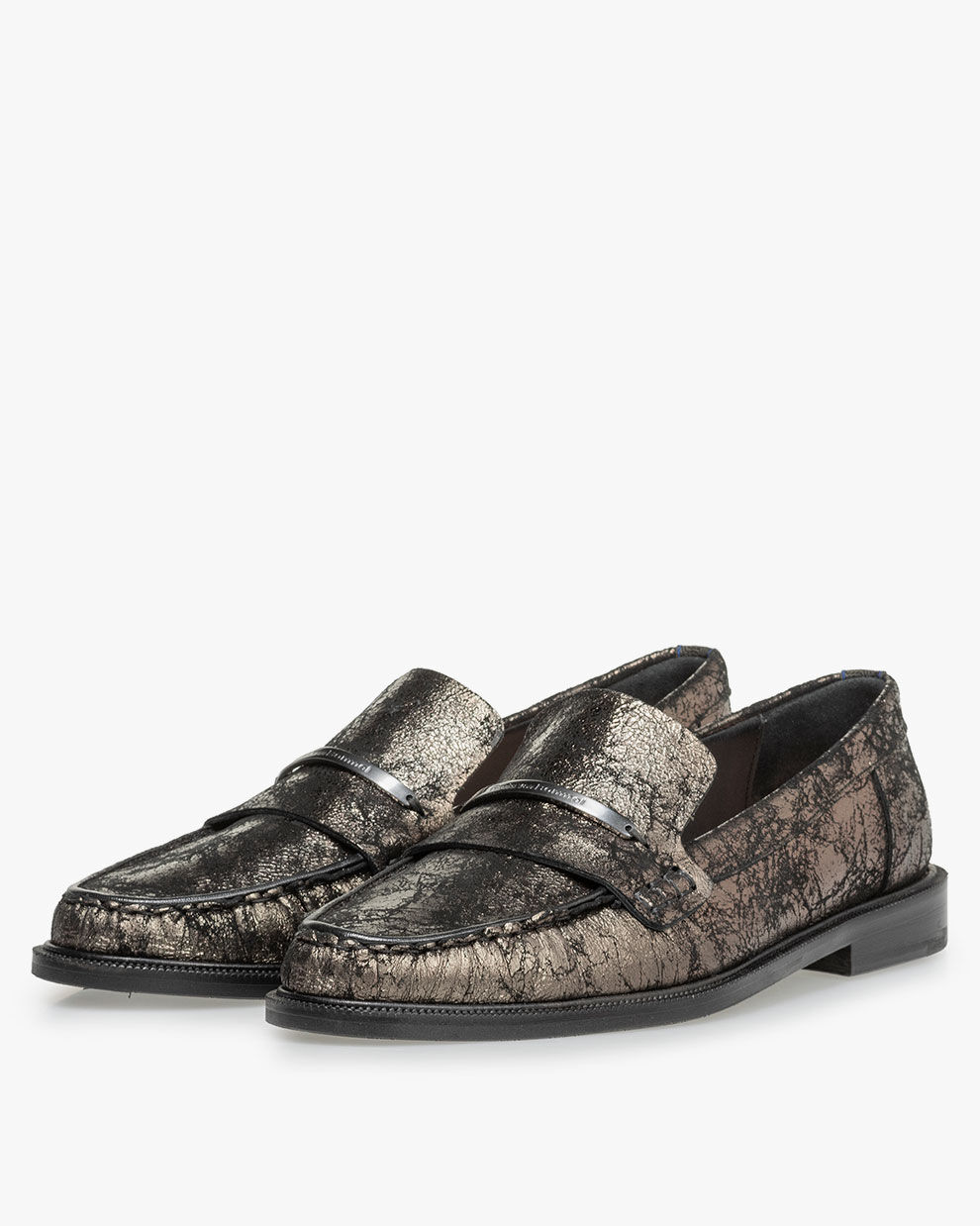 Loafer grijs print Clevi 04.06 Floris van Bommel Women