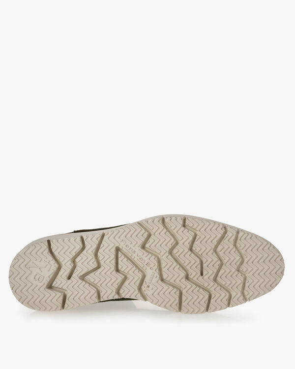 Chelsea boot su&egrave;de groen