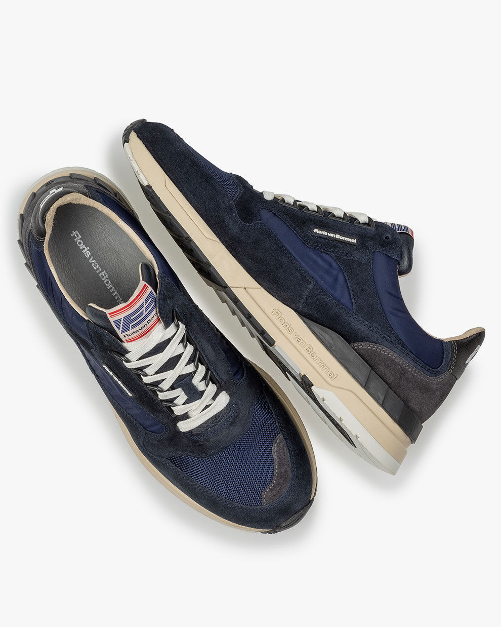 Blauwe sneaker Vinti 06.03 | Floris van Bommel Official®