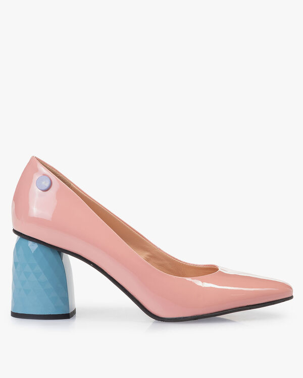 Pumps patent leather pink