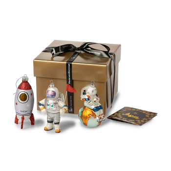 Giftbox Christmas baubles 'Outer Space'