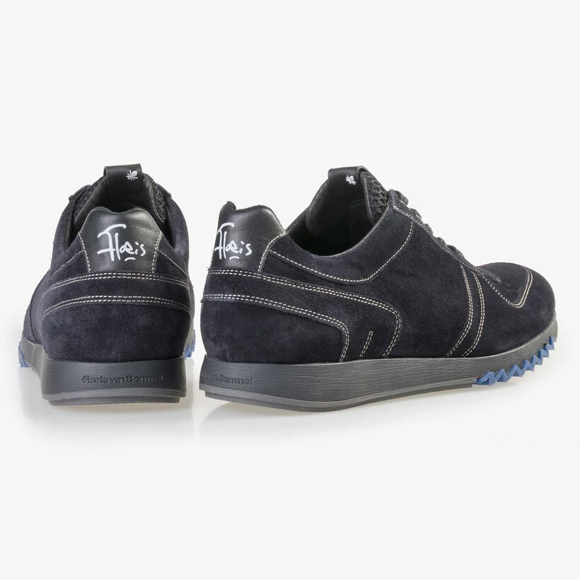 Floris van Bommel donkerblauwe heren sneaker