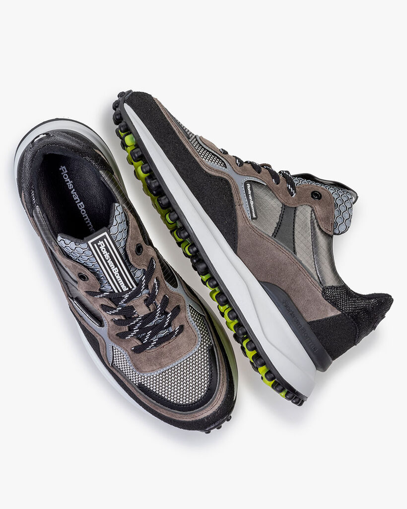 Noppi sneaker donkergrijs