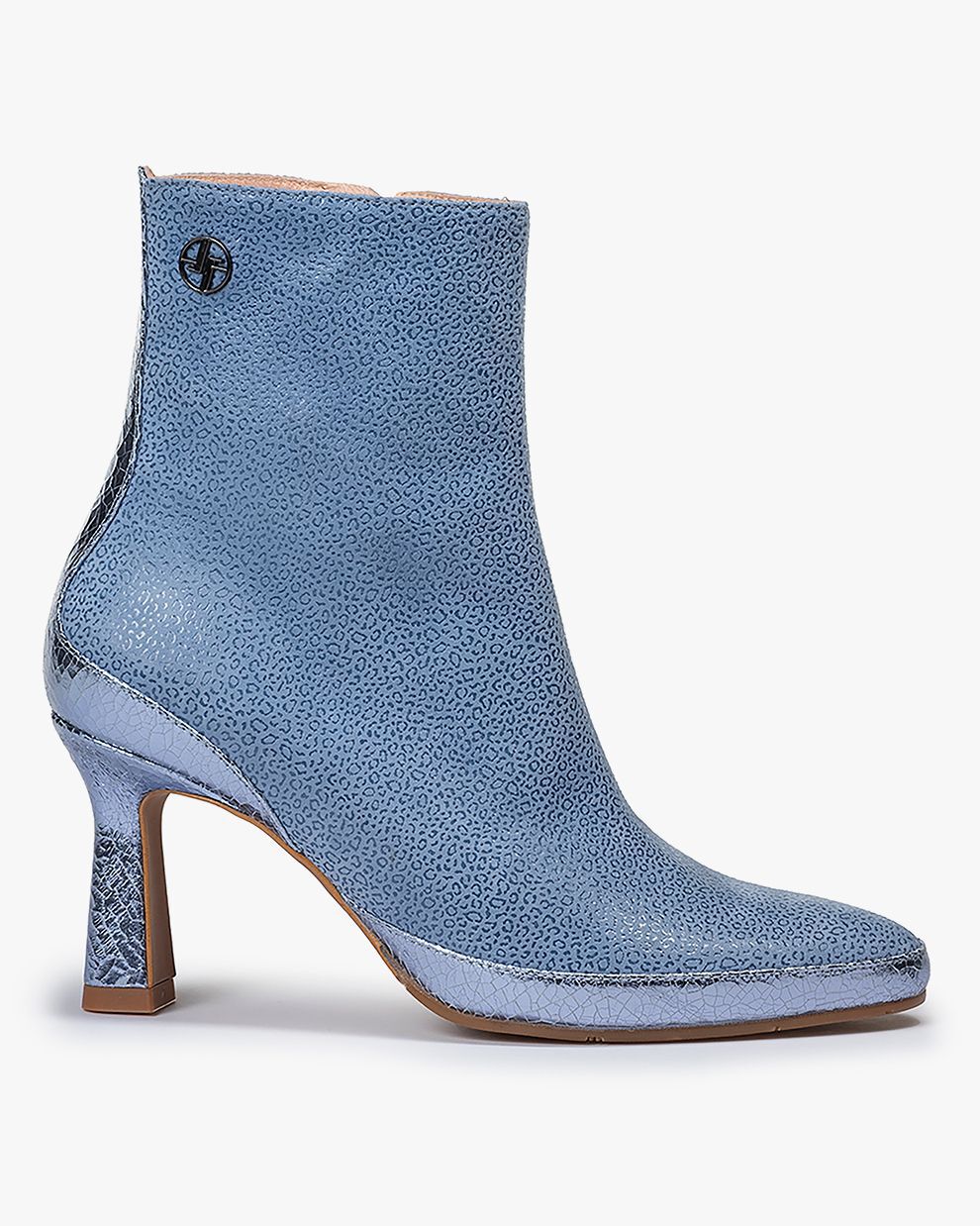 Blue sales ankle boots