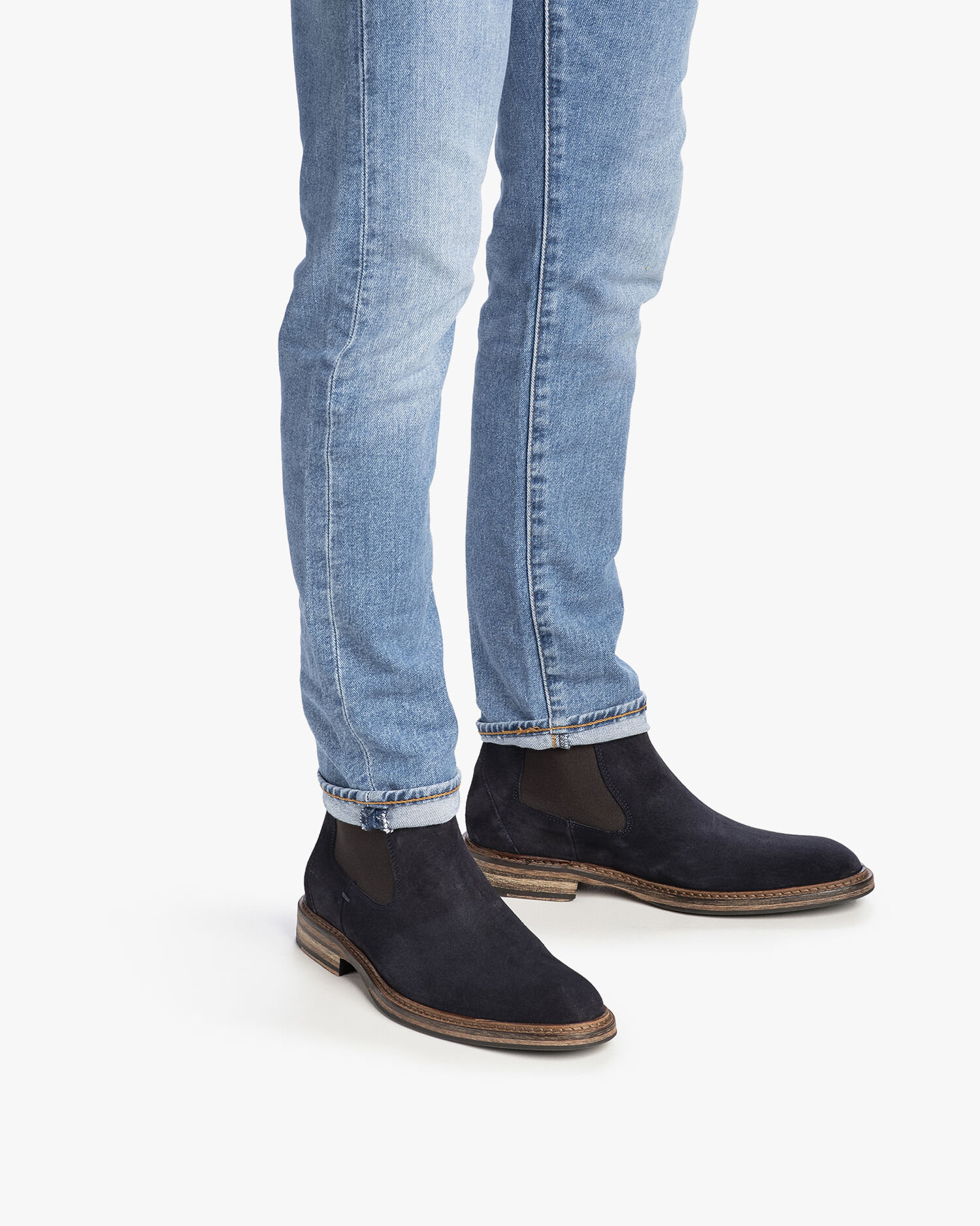 Blauwe chelsea boots 2025 heren
