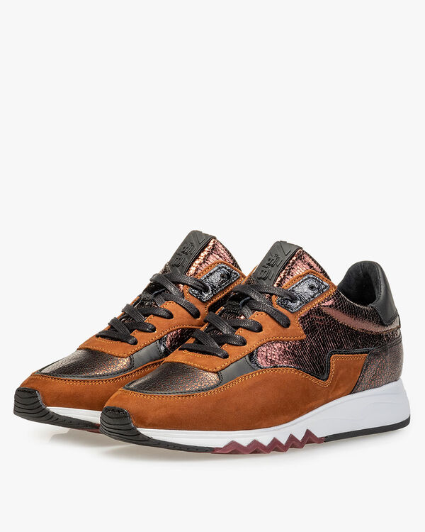 Nineti nubuckleer bruin