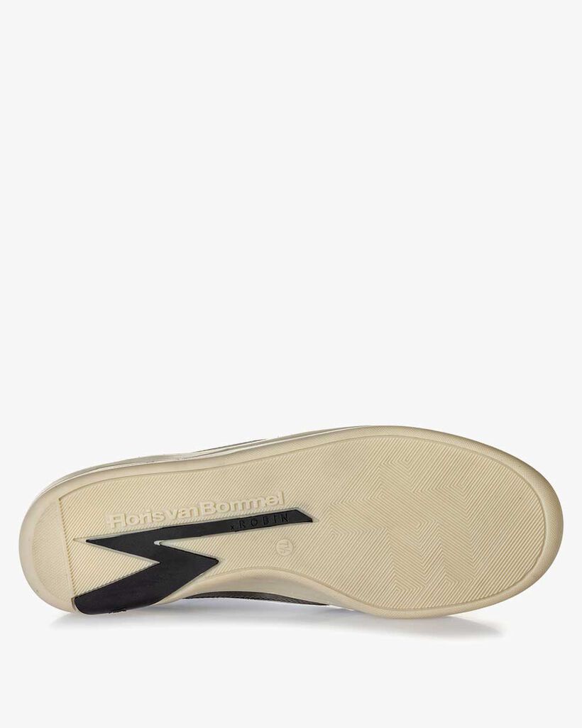 Tennis sneaker kalfsleer wit