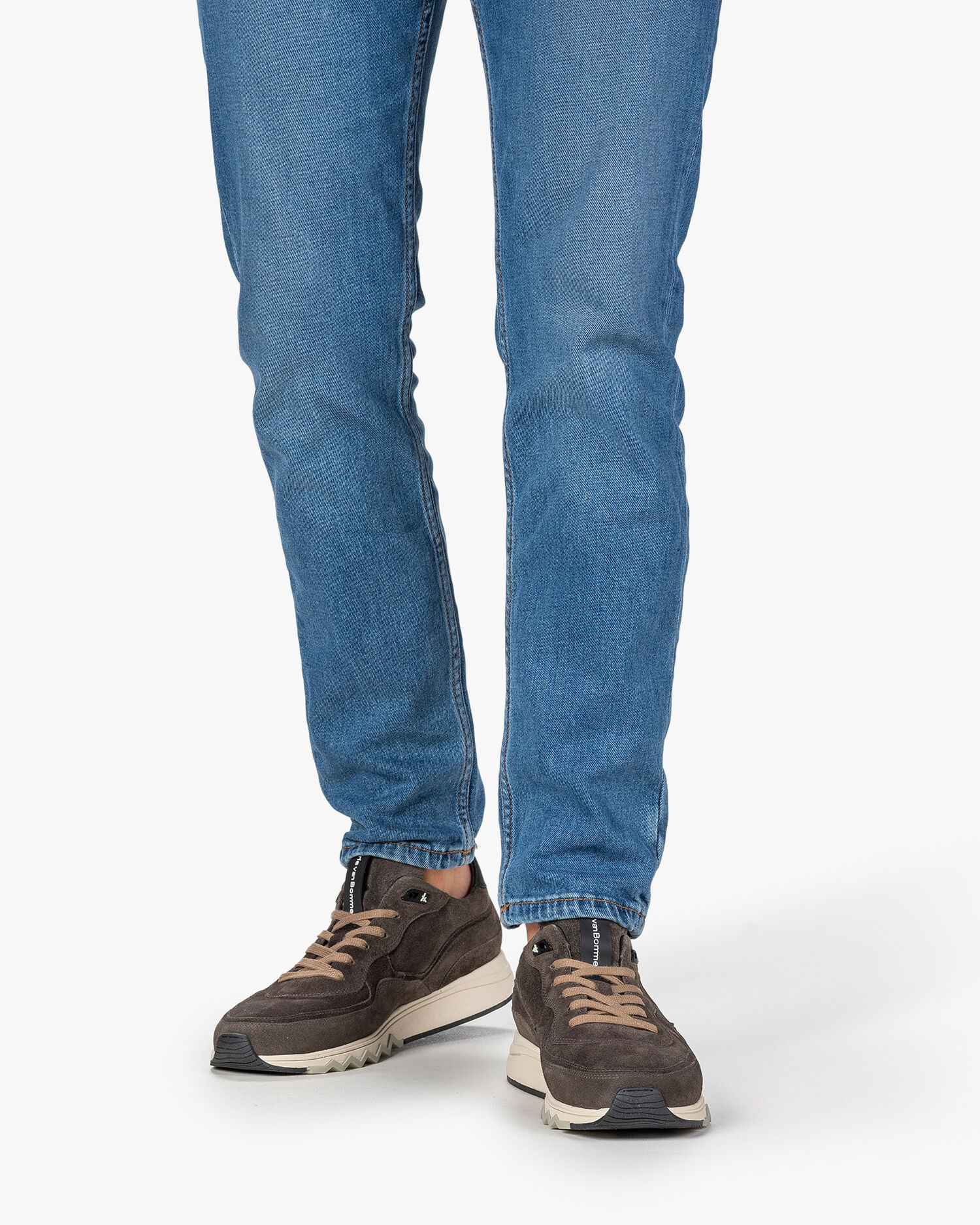 Heren sneaker Nineti 05.38 grijs | Floris van Bommel Official®