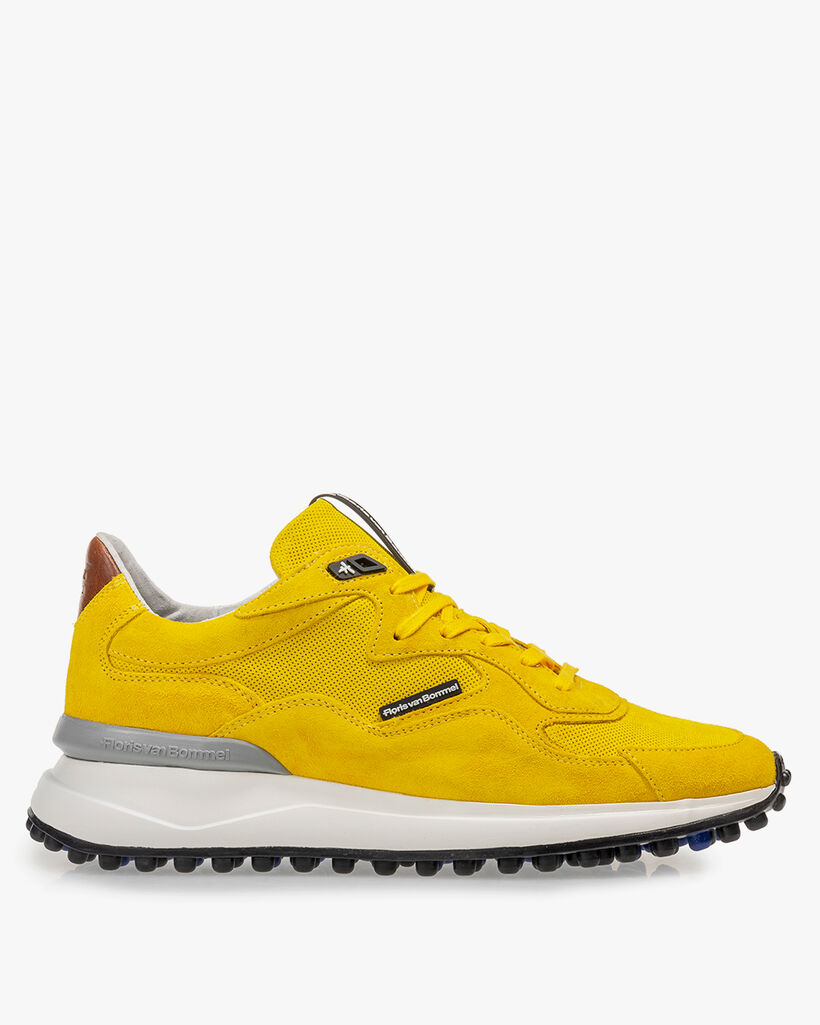 Blaze Reciteren Natuur Sneaker heren Noppi 06.64 geel | Floris van Bommel Official®