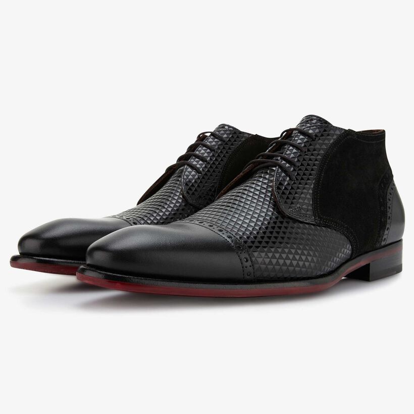 Floris van Bommel zwarte heren veterboot