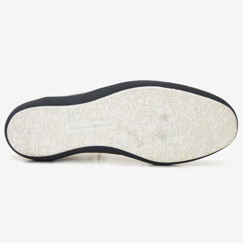 Floris van Bommel cognac leren heren veterboot