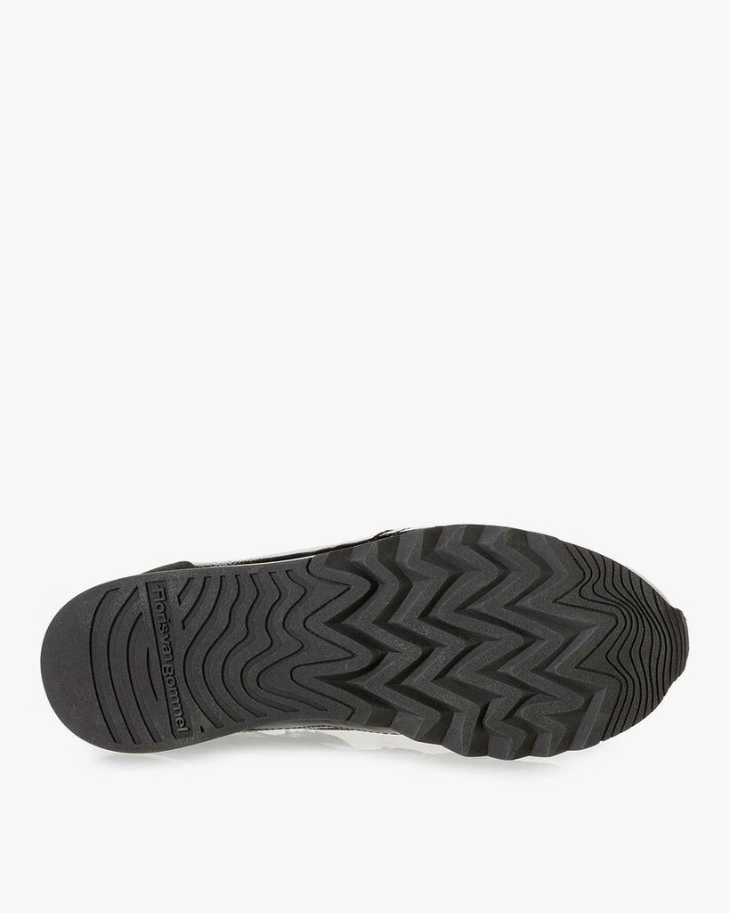 Zwarte lakleren sneaker