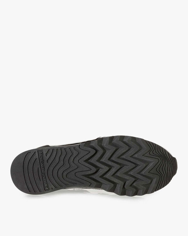 Zwarte lakleren sneaker