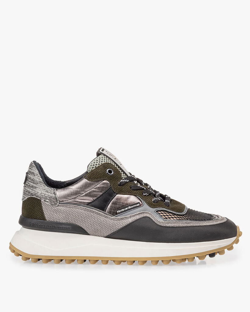 Noppi sneaker grijs/groen