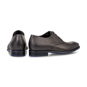 Veterschoen metallicprint brons