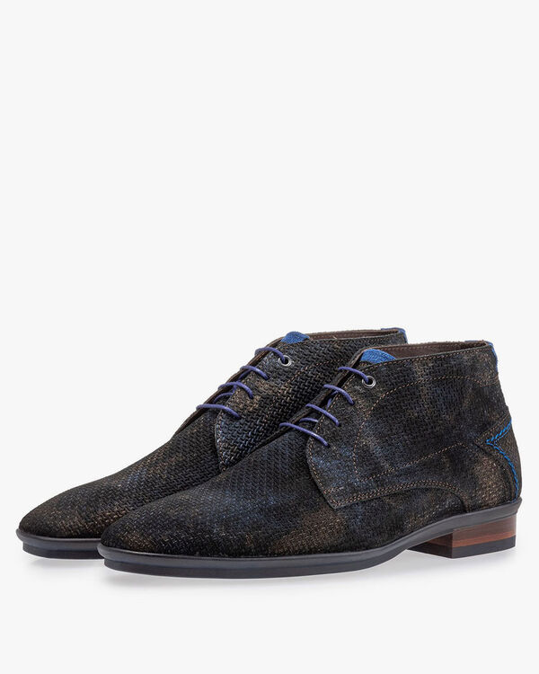 Veterboot met print brons