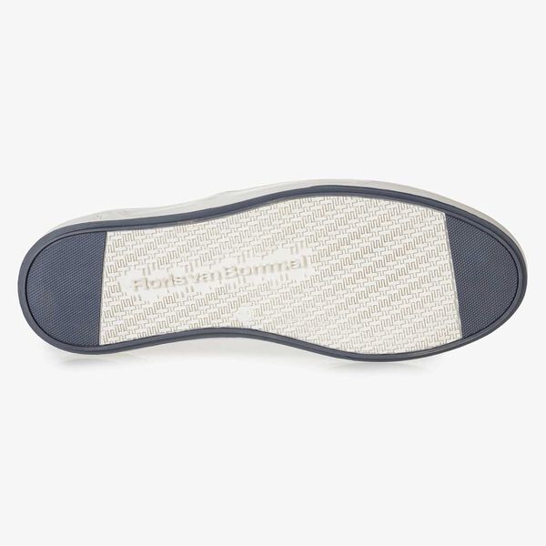 Kalfsleren veterboot donker cognac