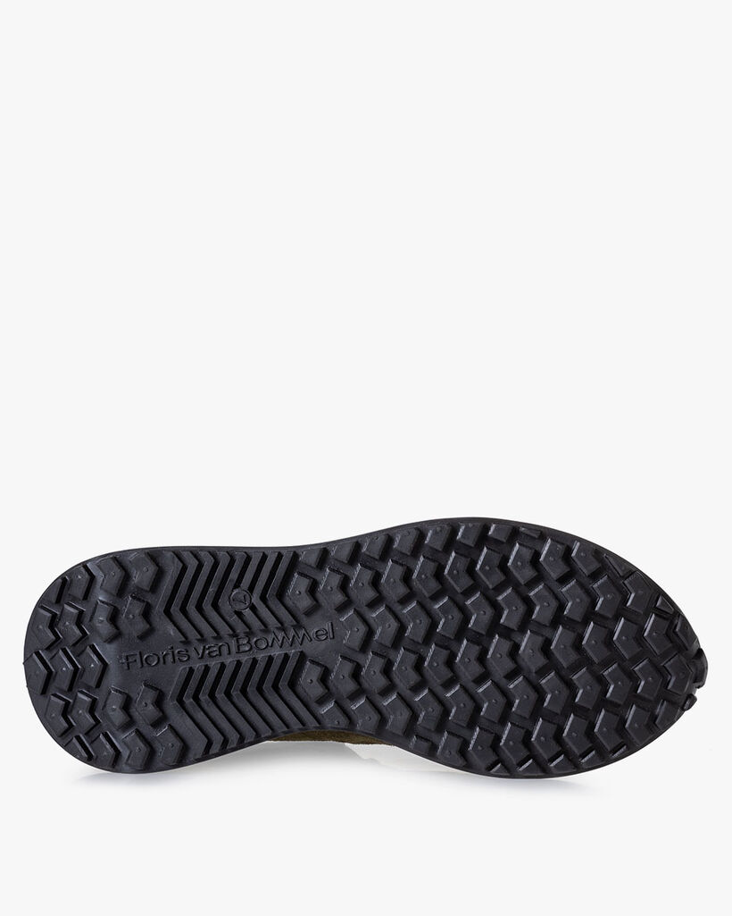 Vinti sneaker suede dark green